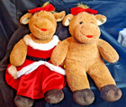  Build a bear Christmas moose set of 2 — photo 1