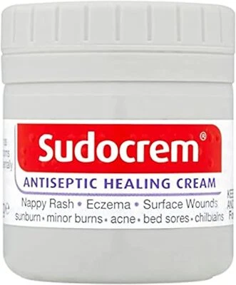 Sudocrem Antiseptic Healing Cream- 60g, 125g, 400g Nappy Rash Eczema Acne Wounds