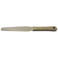 WESTWARD 40JD58 Spatula Round Stainless Steel 1-1/4"W