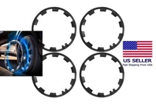 Tesla Model Y 20" Induction Wheel Rim Curb Rash Guard Protector Ring (set of 4)