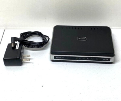 D-Link DES-1105 5-Port Fast Ethernet LAN Network Switch Hub working TESTED