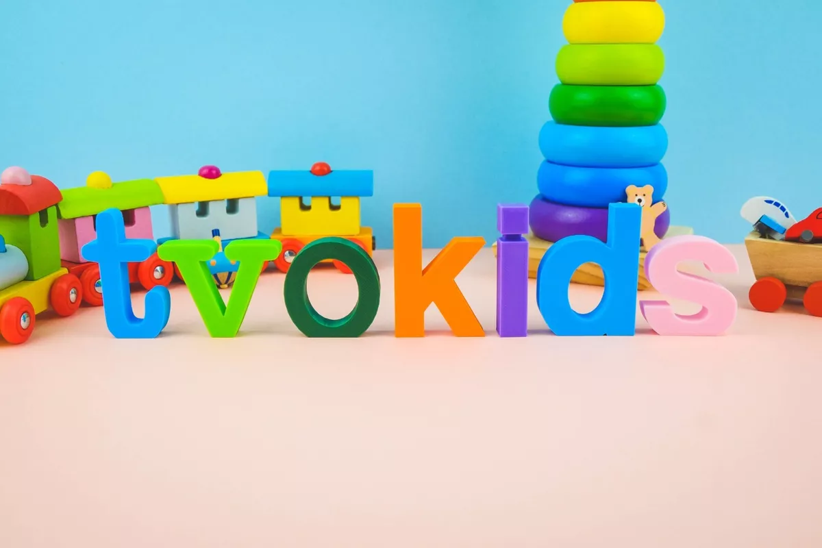 TVOKIDS Logo 3D Printed Letters Pretend Play Kids Toy Gift