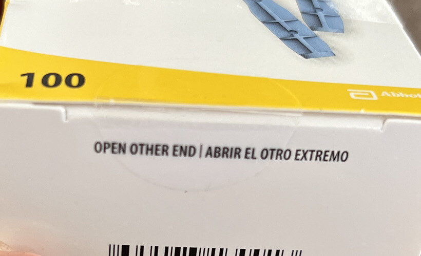 FreeStyle Lancets 28 gauge 100ct Disposable *EXP 05/2022* (Sealed