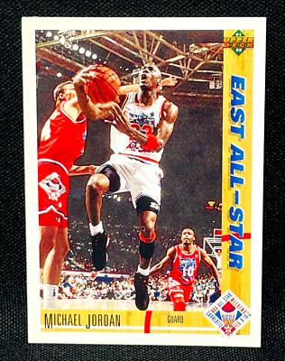 MICHAEL JORDAN - 1991-92 Upper Deck Basketball - ALL-STAR #69 - CHICAGO BULLS
