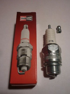 6 Stück Oldtimer Zündkerze Champion D16 18mm Gewinde M18-95 AB-6 AB6