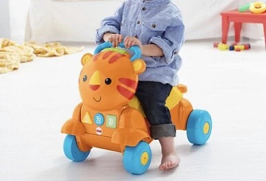 fisher price stride to ride learning tiger