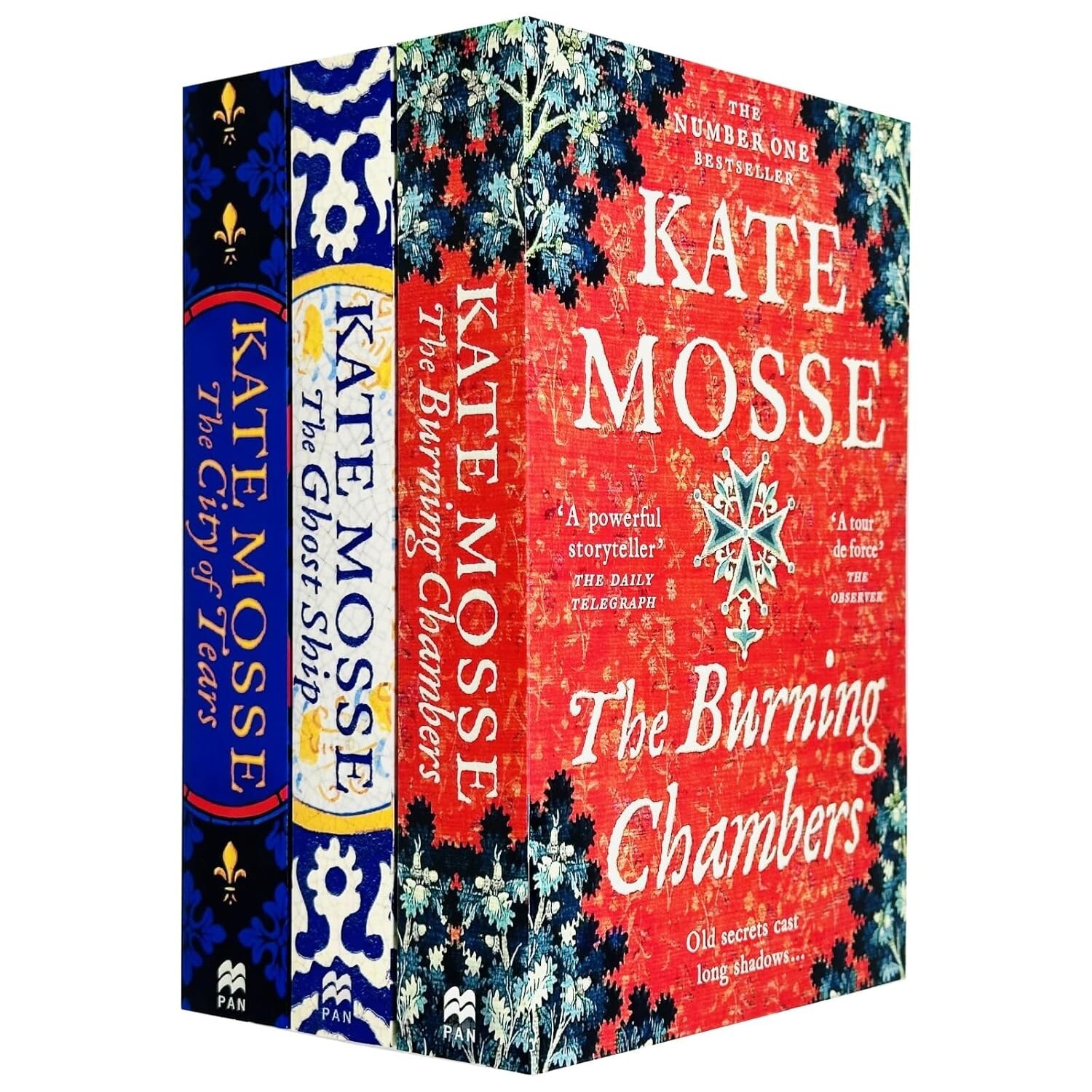 Joubert Family Chronicles Collection 3 Books Set by Kate Mosse Burning Chambers