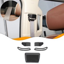 Car Seat Belt Buckle Cover Trim Bezels For Chevy Silverado Gmc Sierra 2014-2018