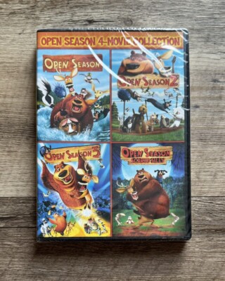 Open Season: 4-Movie Collection [New Sealed DVD] Dolby - 1, 2, 3