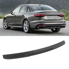 Heckspoiler Unlackiert V-Style Spoiler passt für A4 Limo. B9 Bj. Ab 05.2015-