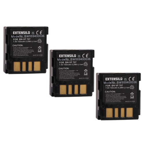 Hochleistungs Akku Für JVC Kameras – Li-Ion, 7,2V/1800mAh, Kompatibel Mit BN-VF808 & Vielen GR-D, GZ-MG Modellen
