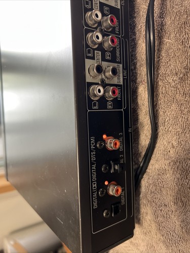 TECHNICS SH-AC500D Digital Signal Processor Dolby DTS Pro Logic Surround Sound - Picture 8 of 12