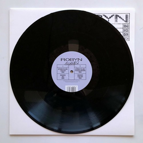 ROBYN 'BETWEEN THE LINES / BEACH2K20' LOVE RECORD STORES LRS20 12" REMIX VINYL - Picture 2 of 4