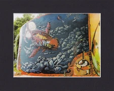 8X10" Matted Print Graffiti Street Art Picture: Codeak