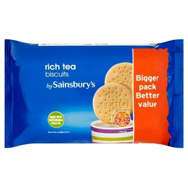 Sainsbury's Rich Tea Biscuits 400g for sale online eBay