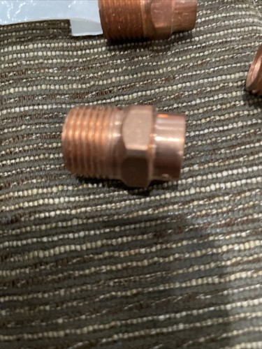Lot of 10 Streamline  3/8” Copper Male Adapter #W01125L