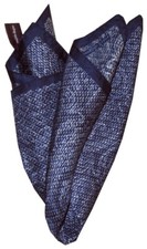 NEW ERMENEGILDO ZEGNA POCKET SQUARE 100 SILK HAND ROLLED SUIT POCKET POCHETTE