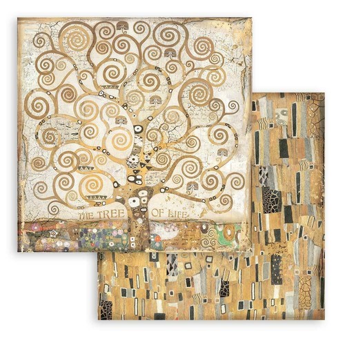 Stamperia KLIMT COLLECTION - 12" X 12" Almohadilla de Papel Doble Cara - 10 HOJAS - Imagen 2 de 12