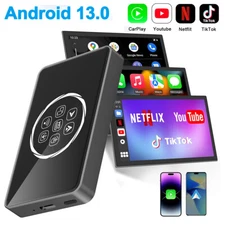 Multimedia AI Box HDMI Wireless CarPlay & Android Auto Adapter  Dongle Plug&Play