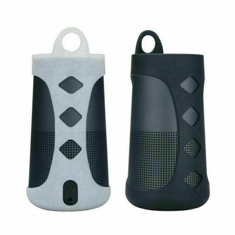 Silicone Carry Case Sling Cover Skin Sleeve for Bose-SoundLink Revolve/Revolve+ - Image 3 of 4