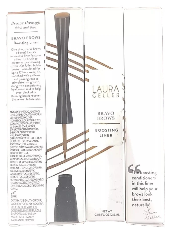 Delineador Laura Geller-Bravo Brows-Boosting 2,5 ml 0,08 oz (elige un tono) Foto 2 de 3