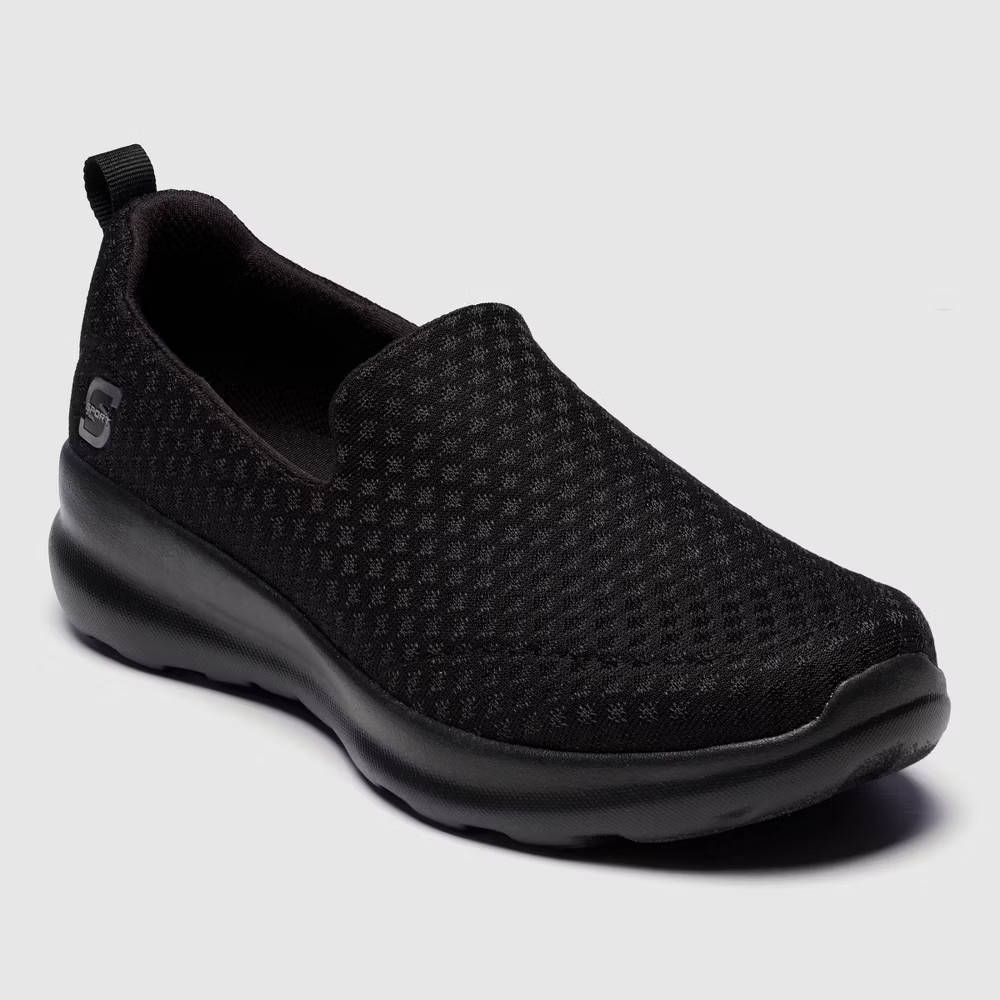 S Sport by Skechers Womens Malvina Slip-On Performance Sneakers - Black 2790₽