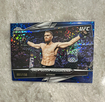 Topps 2026 Chrome UFC Jack Della Maddalena 001 /150 #75