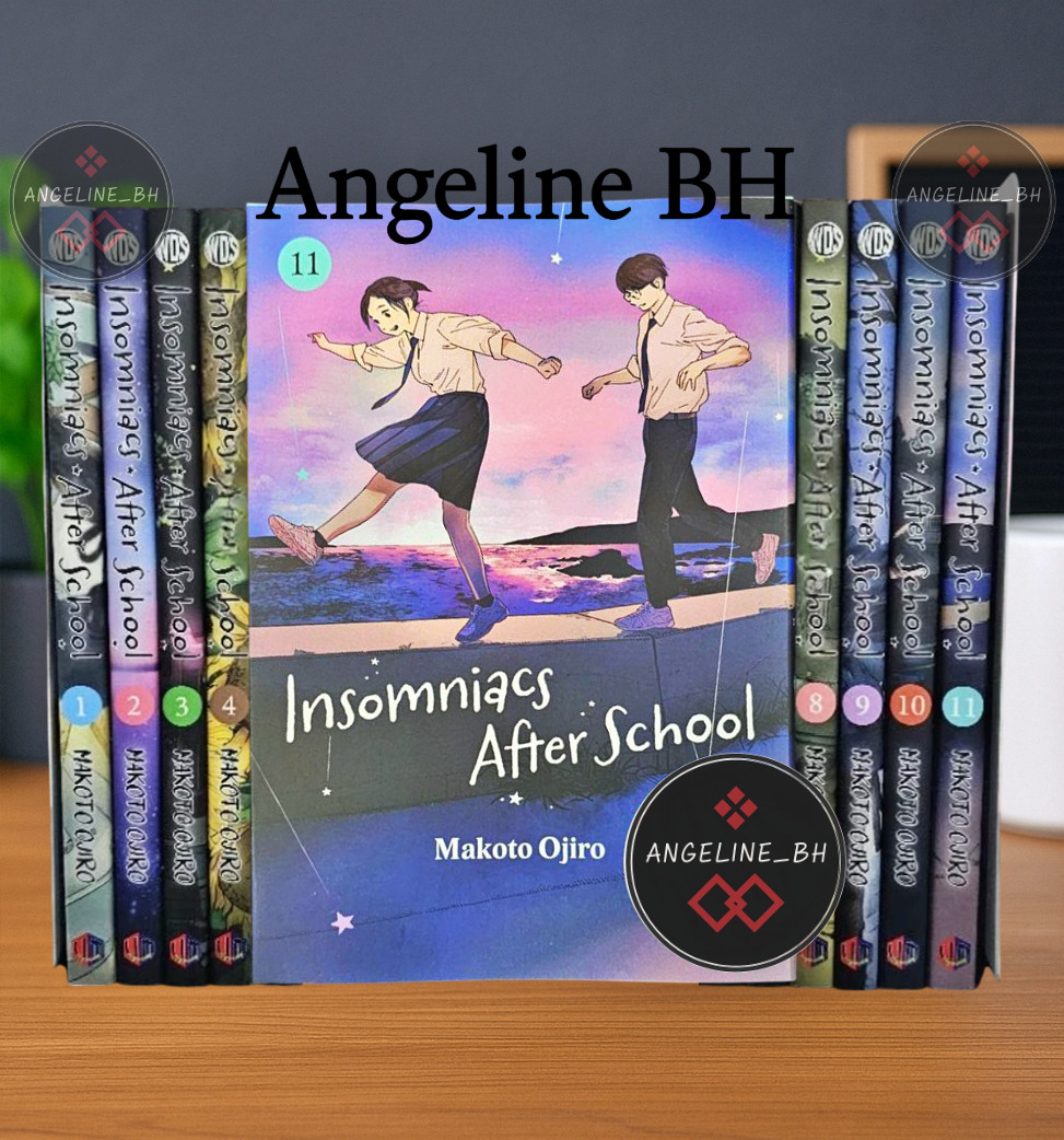 Insomniacs After School Manga Vol 1-11 Inglés Juego Completo Cómics Nuevo