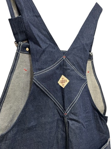 Big Mac Square Bak JCPenney bavaglino uomo 36x32 falegname marsupio loop salopette vintage - Foto 7 di 13