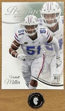Ventrell Miller 2023 Panini Prestige Base Set Rookie #386 Jacksonville Jaguars