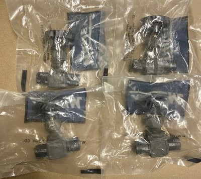 Lot Of 4 Whitey Swagelok S-1VM4, S1VM4, Integral Bonnet Needle Valve 1/4'' MNPT