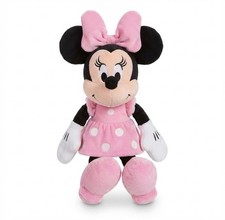 Disney Minnie Mouse Clubhouse Plush Stuffed Animal Toy Pink Polka Dot Dress