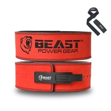 Beast Power Gear Weight Lifting Belt Lever Buckle 10MM 13MM Thick & 4 Inches Fre