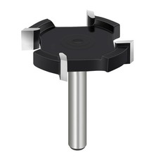 Mikniri Slab Flattening Router Bits 1/4 Inch Shank, CNC Spoilboard 1