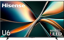 Hisense 65 inch Class U6 65U65QF MiniLED 144 Hz ULED 4K Smart Fire TV 2025