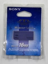 New Sealed Sony MSA-16A Memory Stick 16 MB Memory Card