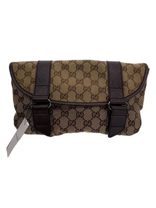 Sac GUCCI taille GG toile beige occasion