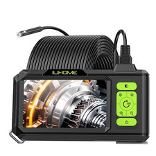 Dual Lens Borescope 1080P 4.3in Screen 16.5Ft IP67 Endoscope Inspection Camera