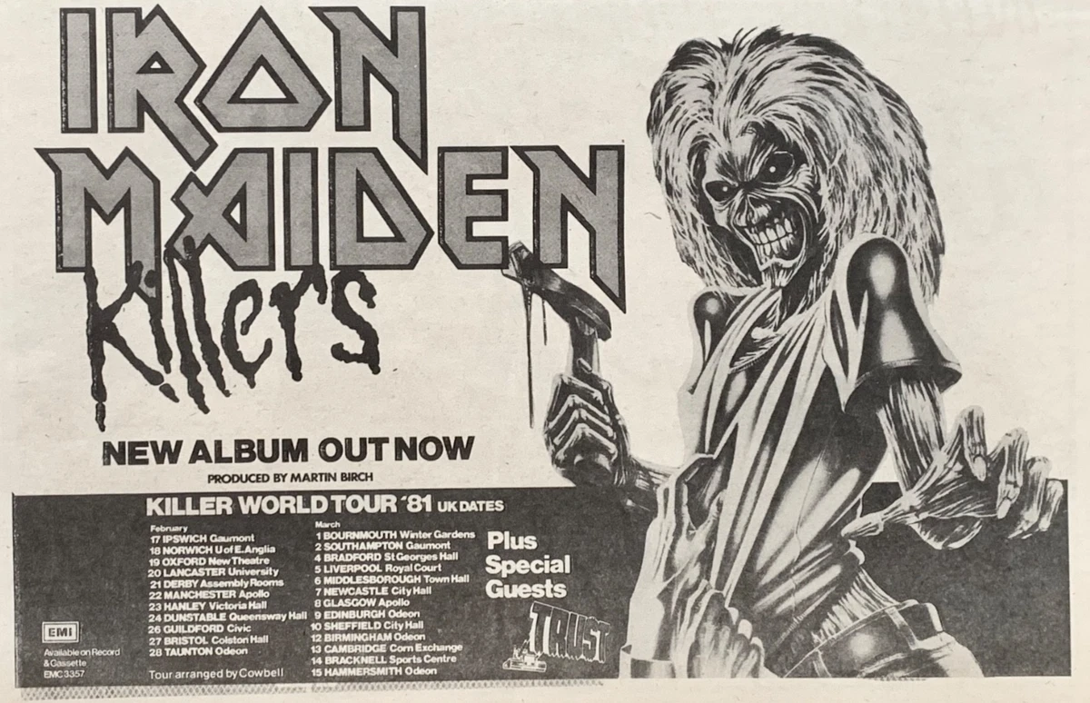 Las mejores ofertas en Pósters de Iron Maiden | eBay