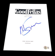 MARTIN SCORSESE SIGNED AUTOGRAPH MOVIE SCRIPT GOODFELLAS BECKETT BAS COA AUTO