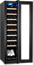 18 Bottle Wine Cooler Wine Cellar Fridge Adjustable Temp Control Single Zone
