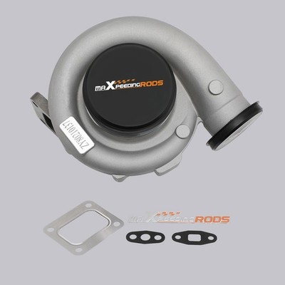 Aftermarket T76 Turbocharger Comp A/R .80 Rear T4 .96 A/R Oil Cooled 500HP+