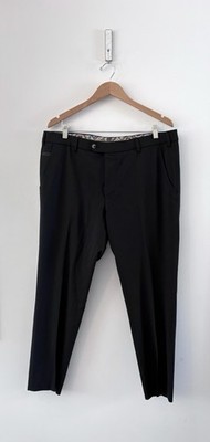 Men s Meyer's Black Dress Pants BONN 2500 Size 103/87 Made In Europe