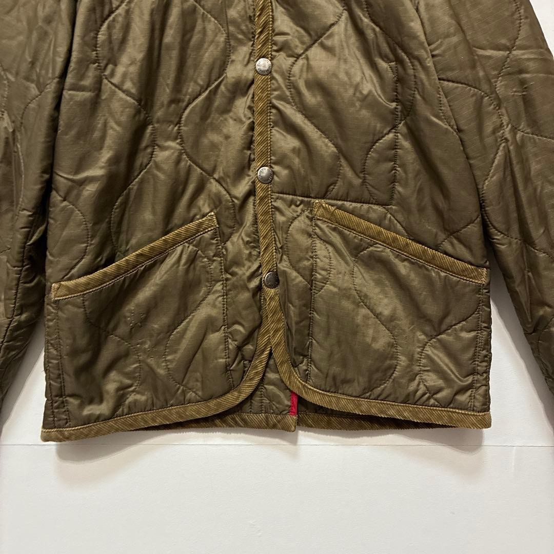 Engineered Garments Quilted Jacket Outer Khaki 1 - image 4