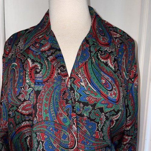 Pendleton Vintage Button Up Shirt & Skirt Set Size 16 - Afbeelding 4 van 11
