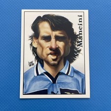 Mancini No.459 Lazio 1999 2000 Cartoon Figure Footballers 2000 Panini New