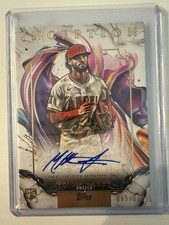2025 TOPPS INCEPTION MATTHEW LUGO ROOKIE ON-CARD AUTO SP #/299 ANGELS AUTOGRAPH. rookie card picture