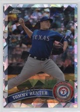 2011 Topps Chrome Atomic Refractor /225 Tommy Hunter #31 n1u