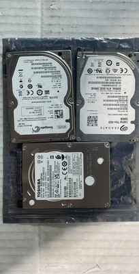 Seagate ST9500325AS SN S2W8YDH9 500GB 2.5'' SATA Hard Drive Lot of 3