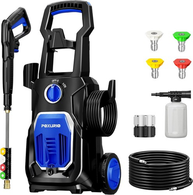 #ad #ad 4000PSI 2.8GPM Electric Pressure Washer with Foam Cannon for Fences Decks Cars $112.18